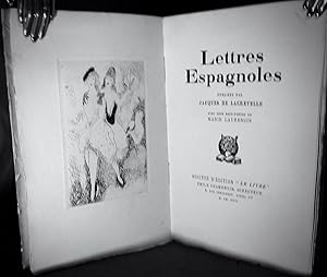 Lettres Espagnoles by Jacques De Lacretelle