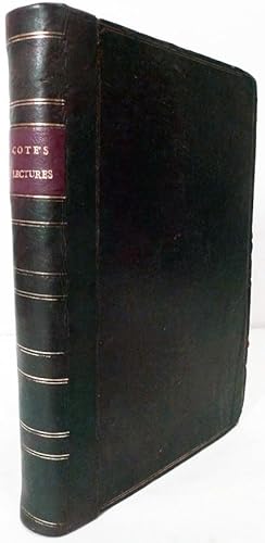Hydrostatical And Pneumatical Lectures; Published With Notes By his Successor Robert Smith LL.D.