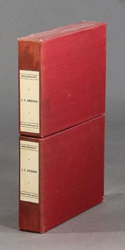 Bibliotheca Americana. John Carter Brown Library. Catalogue