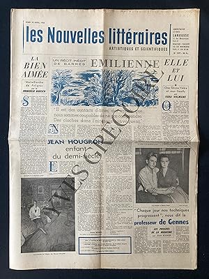 LES NOUVELLES LITTERAIRES-N°1597-10 AVRIL 1958