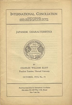 Japanese characteristics [cover title]