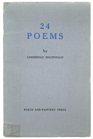 24 Poems (Inscribed & Signed by Author)