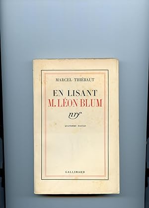 EN LISANT M. LÉON BLUM.