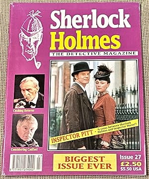 Sherlock Holmes, the Detective Magazine, Issue 27, Inspector Pitt Cover
