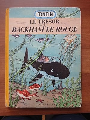 The Adventures of Tintin: MEDALLION EDITION in French: Le Tresor de Rackham le Rouge (Red Rackham...