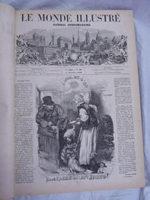 Le Monde illustré, journal hebdomadaire. Tome IV, premier semestre complet 1859. Du n°90 du 1er j...