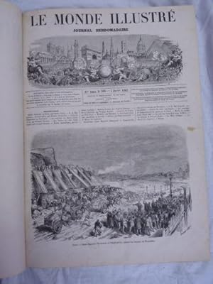 Le Monde illustré, journal hebdomadaire. Tome XX, premier semestre complet 1867. Du n°508 du 5 ja...