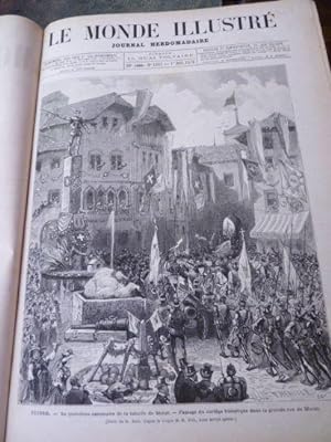 Le Monde illustré, journal hebdomadaire. Tome XXXIX, second semestre complet 1876. Du n°1003 du 1...