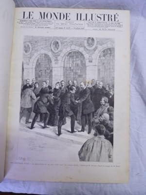 Le Monde illustré, journal hebdomadaire. Tome LIX, second semestre complet 1886. Du n°1527 du 3 j...