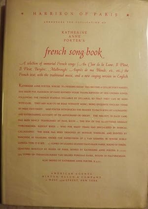 FRENCH SONG-BOOK