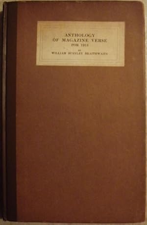 ANTHOLOGY OF MAGAZINE VERSE FOR 1913