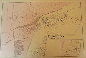 EATONTOWN, NEW JERSEY: 1873 MAP