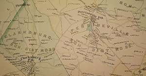 MILLSTONE TOWNSHIP MAP, 1889