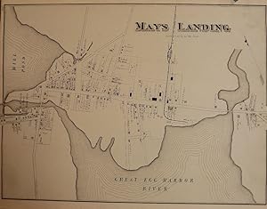 MAYS LANDING 1878 MAP