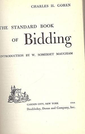 THE STANDARD BOOK OF BIDDING