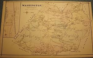BERGEN COUNTY: WASHINGTON TOWNSHIP, HOHOKUS, PARK RIDGE, WESTWOOD MAP