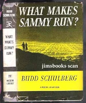 What Makes Sammy Run INSCRIBED