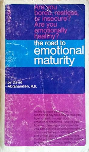 The Road To Emotional Maturity