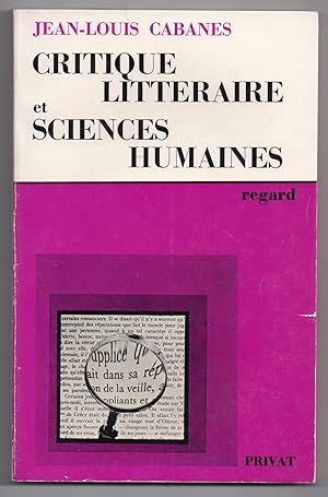 Critique littéraire et sciences humaines