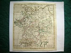 Carte ancienne. Partie Septentrionale et Méridionale de la Russie européenne Tartarie Russienne e...