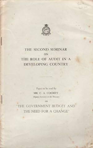 The Government Budget and the Need for a Change.