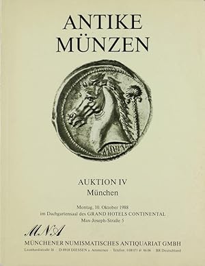 ANTIKE MUNZEN. Auktion IV.: