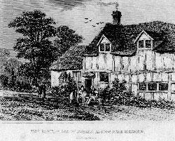 The Birth-Place of Bunyan, Elstow, near Bedford, Bedfordshire.