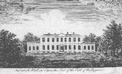 Navestock Hall, in Essex, the Seat of the Earl of Waldegrave.