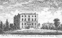 The Prospect House at Woodford Row in Essex, the Seat of Robert Moxam, Esquire.