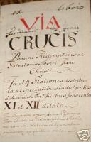 1544 VIA CRUCIS - ANCIENT LATIN BOOK - THE TWELVE STATIONS OF THE CROSS - BOOK OF THE CRUXIFICTIO...