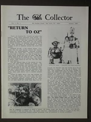 The Oz Collector Vol. I, No. 1