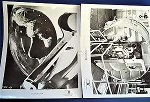 Countdown (1968) Two Original Publicity 8 x 10" Black & White Glossy Photos Photographs Film Stud...