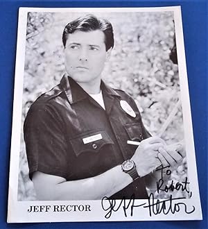Jeff Rector (Signed Publicity Photograph Photo)