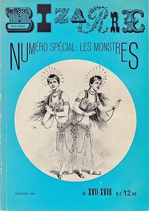 BIZARRE: Número spécial: Les monstres. Nº XVII-XVIII Fèvrier 1961