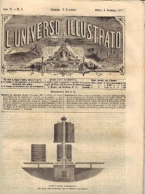 L'Universo Illustrato. Giornale per tutti. Anno VI N. 6 Milano, 15 Novembre 1871