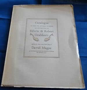 Catalogue of Some Five Hundred Examples of the Printing of Edwin & Robert Grabhorn Offered For Sa...
