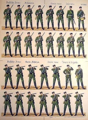 Armée Russe - Infanterie et Tireurs De La Garde