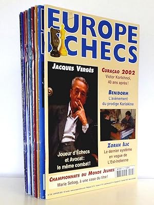 Europe Echecs - Année 2003 [ 11 numéros - année complète du n° 518 de janvier au n° 528 de décemb...
