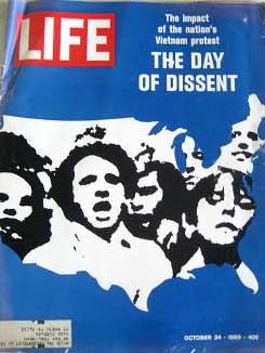 Life Magazine October 24, 1969 -- Cover: The Day of Dissent