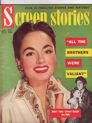 Screen Stories .September 1953 .over 21 Thrilling Stories and Features .Marily Monroe Full Page C...