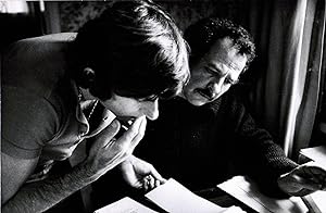[Photographie originale] Roman Polanski et Gérard Brach pendant le tournage de "Che  " ("Quoi  ")...