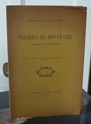Poteries du moyen-âge découvertes à la Roche Pot (Côte-d'Or), Beaune, Imprimerie Beaunoise, 1909.