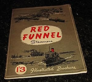 Red Funnel Steamers - Illustrated Brochure