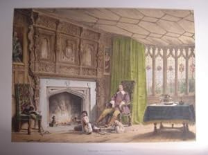 A Fine Original Hand Coloured Lithograph Illustration of Southam in Gloucestershire from The Mans...