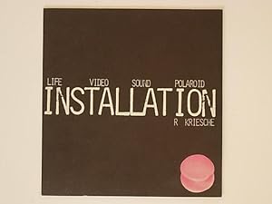 Life Video Sound Polaroid Installation. R Kriesche