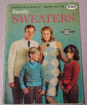 Family Sweaters, Coats And Clark's Book No. 178