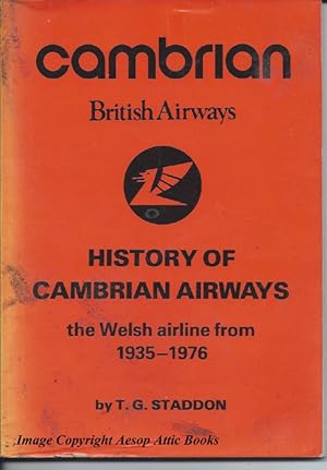 History of Cambrian Airways : The Welsh Airline from 1935 - 1976