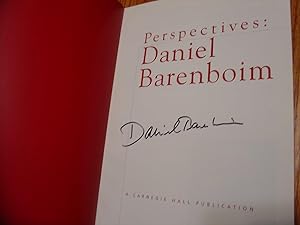 Perspectives: Daniel Barenboim