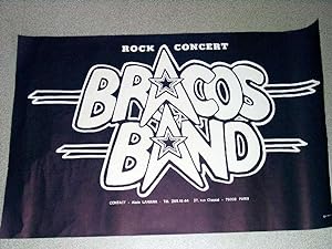 Affiche Rock Concert - BRACOS BAND.