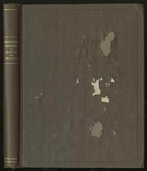 The Photographic Researches of Ferdinand Hurter & Vero C. Driffield. Edited by W. B. Ferguson. Ne...